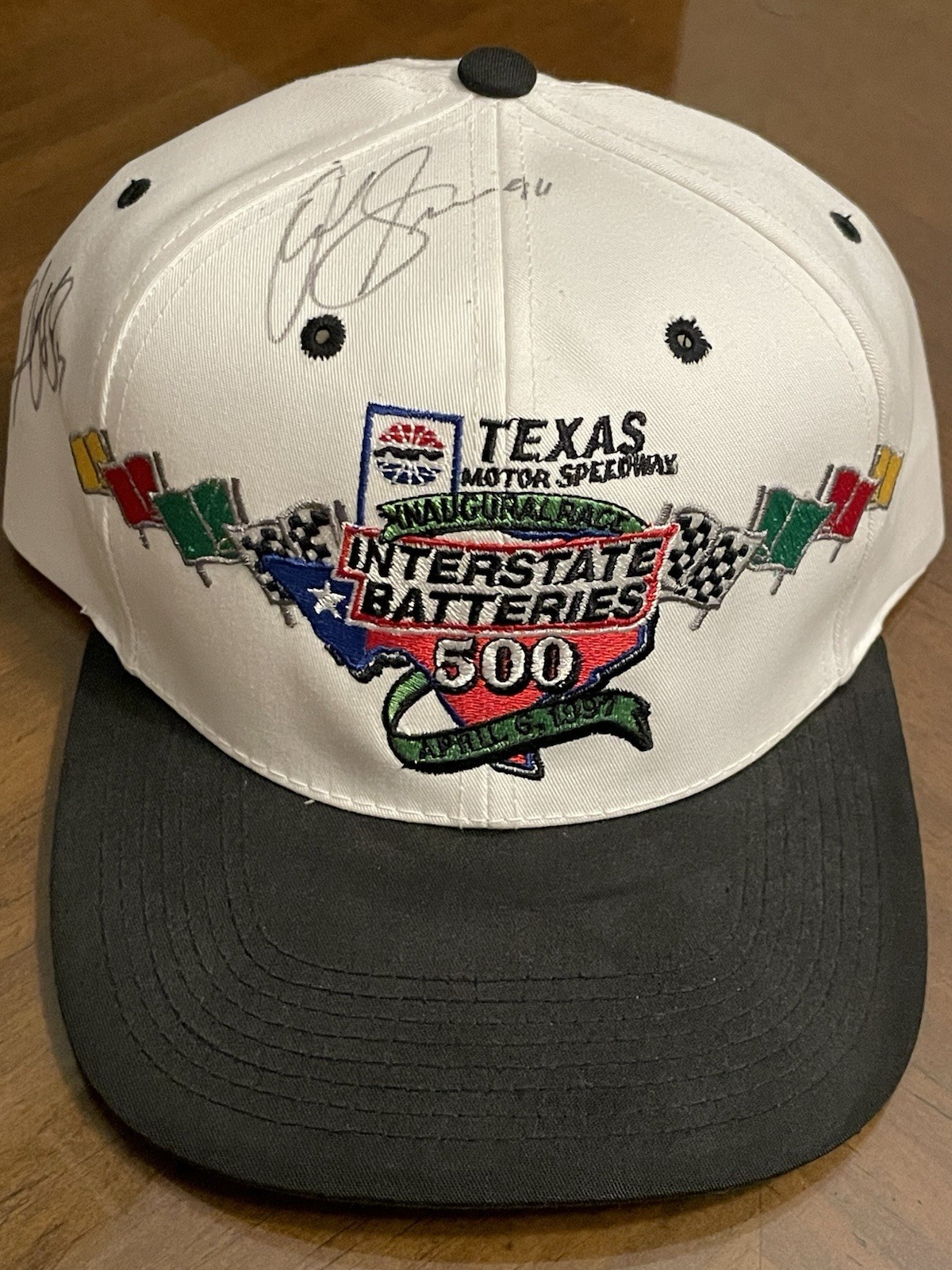 TMS INAUGURAL INTERSTATE BATTERIES 500 APRIL 6 1997 CAP HARRY GANT DAVID GREEN