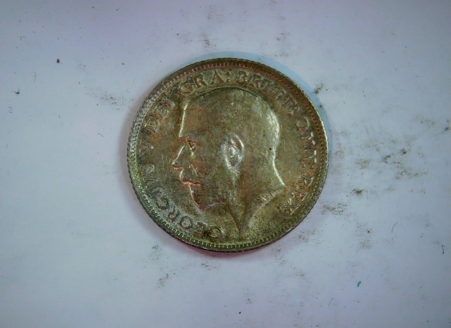 United Kingdom 1911 Sixpence George V Sixpence Coin