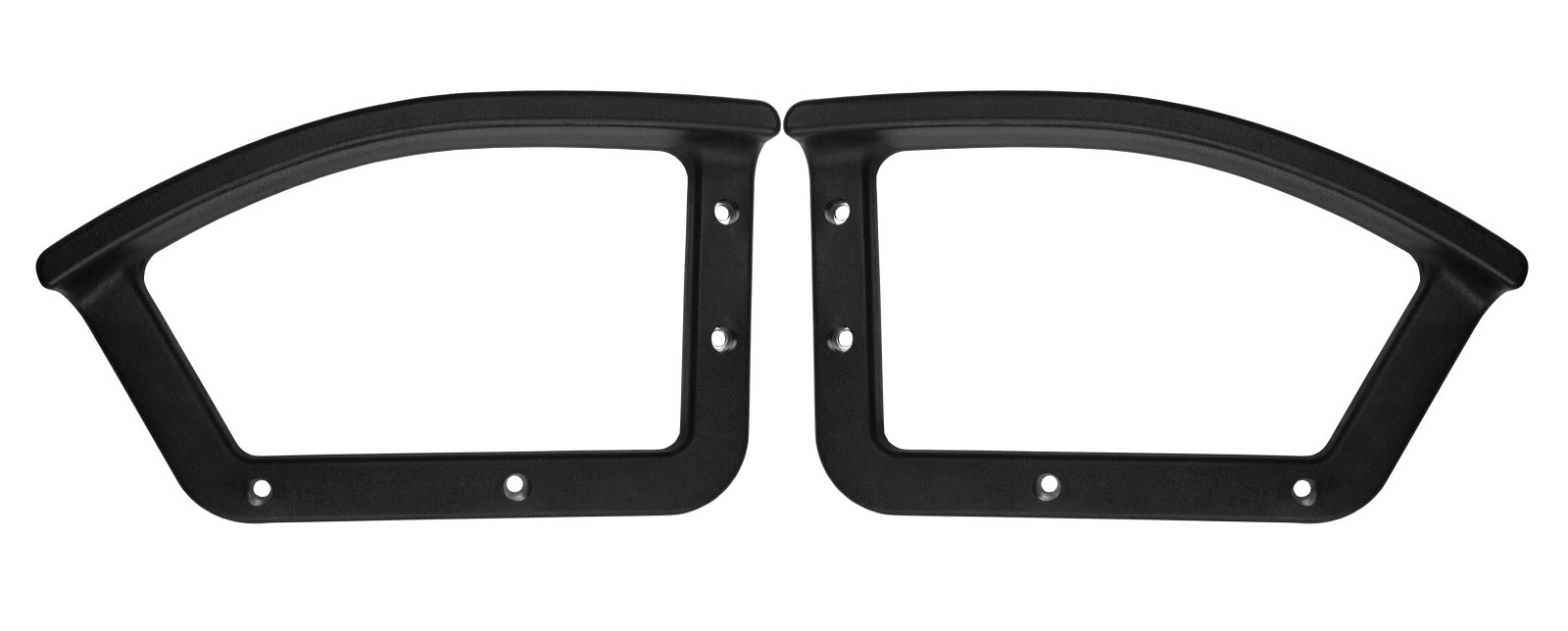 Replacement Office Chair Loop Arm Rest  | Angled Style  | Pair  | S5373-Pair
