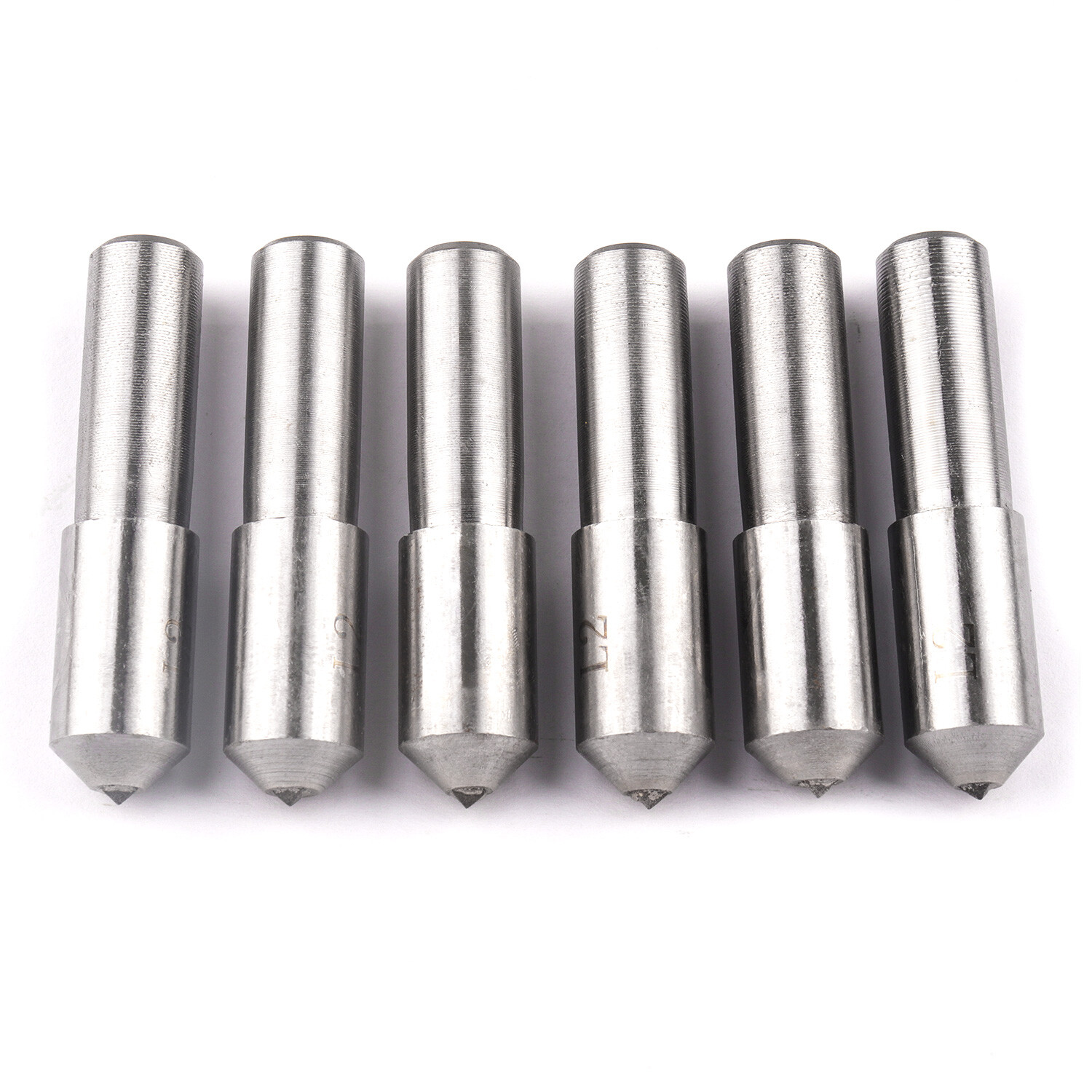 6PCS 11mm Diameter Grinding Disc Wheel Natural Diamond Correction Dressing Pen