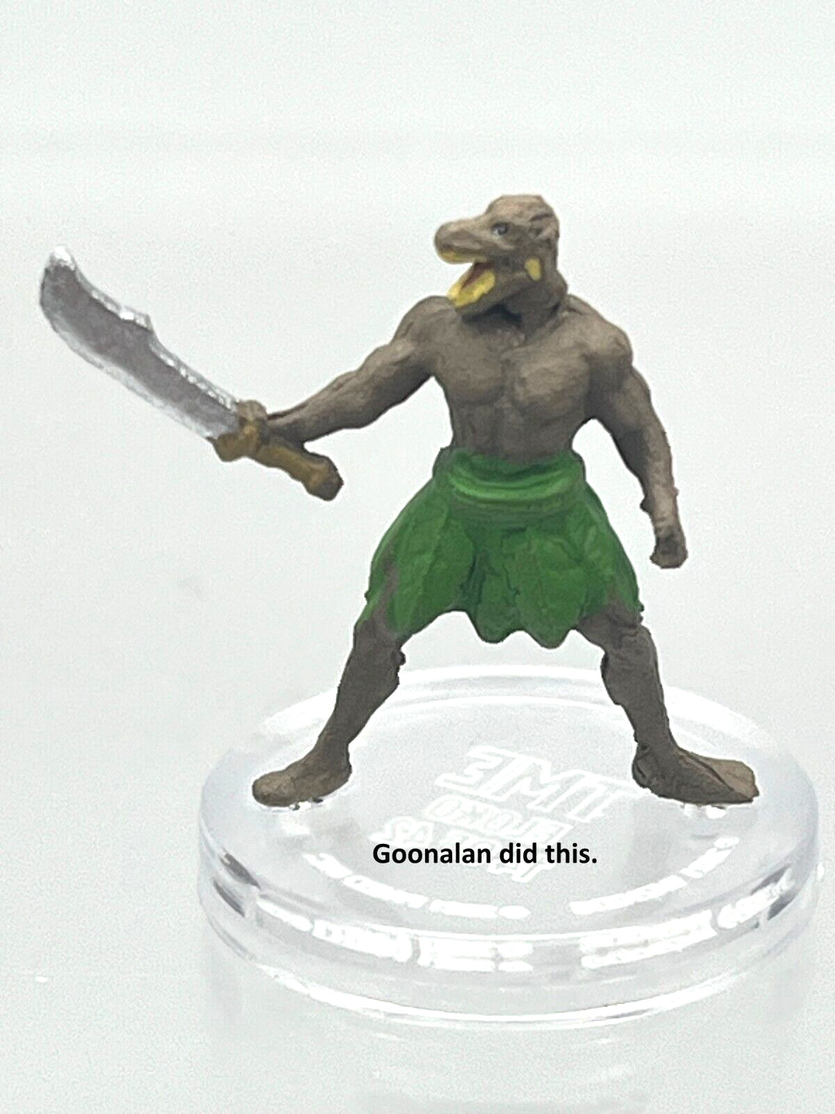 D&D Pathfinder Mini Mwangi Expanse 14 Eloko UC (Bloodthirsty Fey- Crocodile Folk