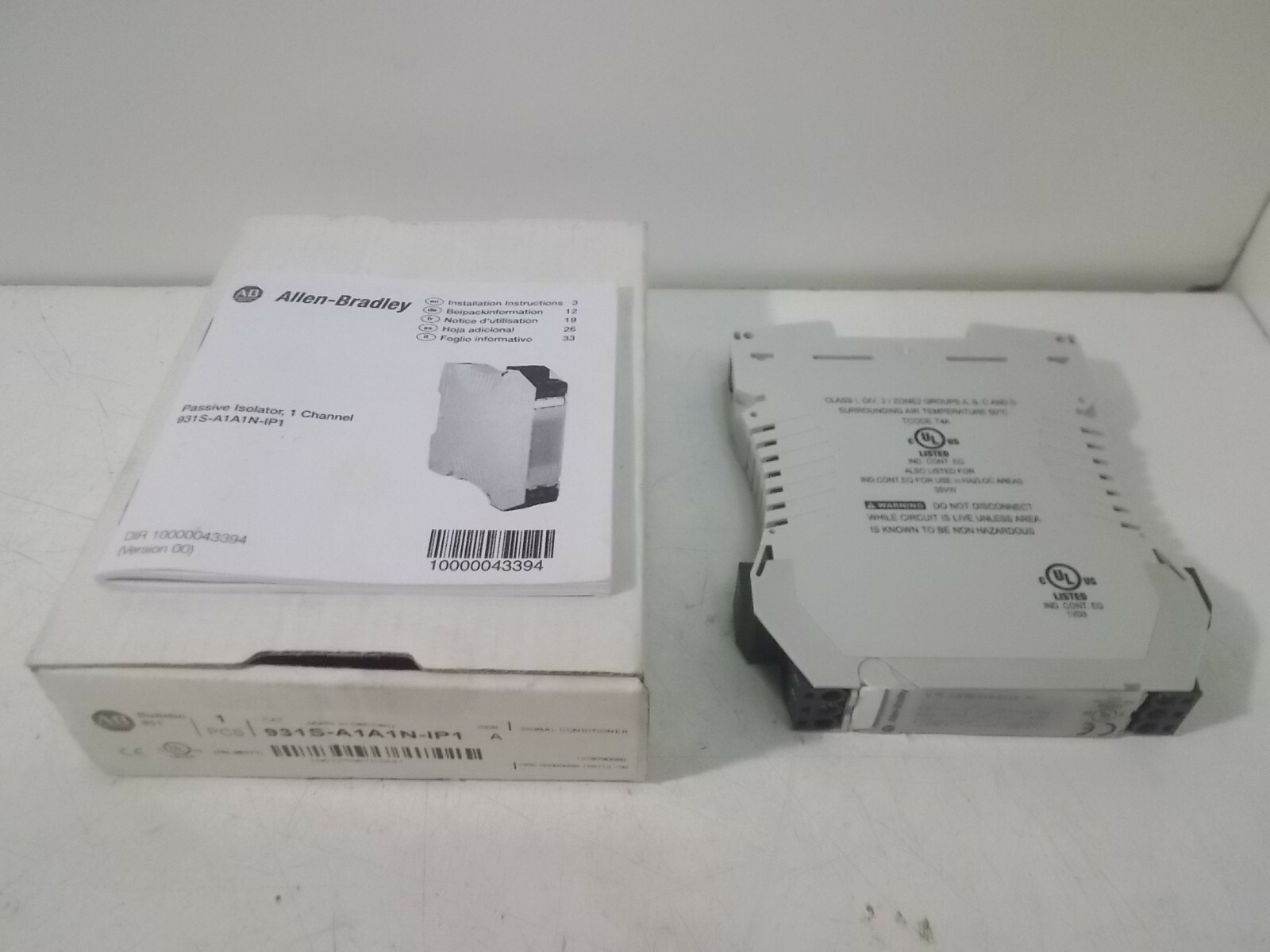 NIB Allen Bradley 931S-A1A1N-IP1 Signal Conditioner