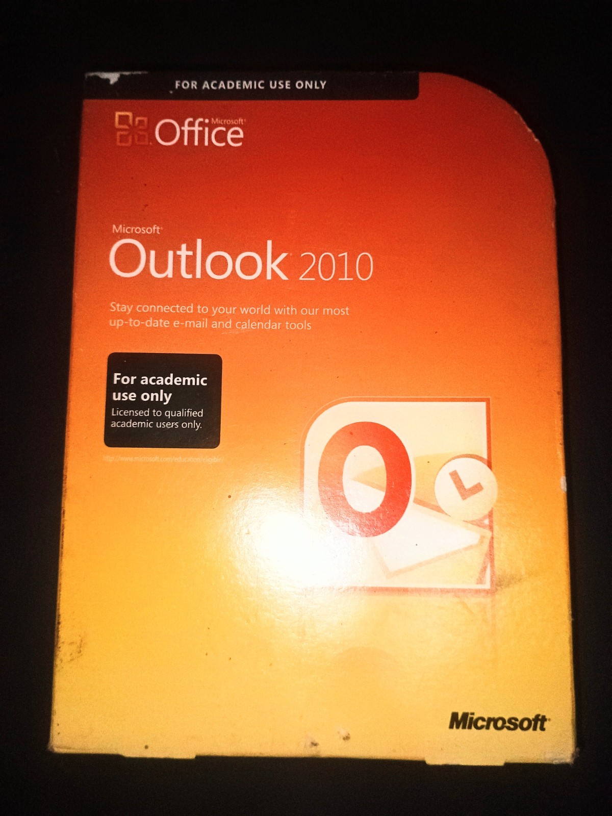 Microsoft Office Outlook 2010 (Academic Version) DVD w/ Product Key