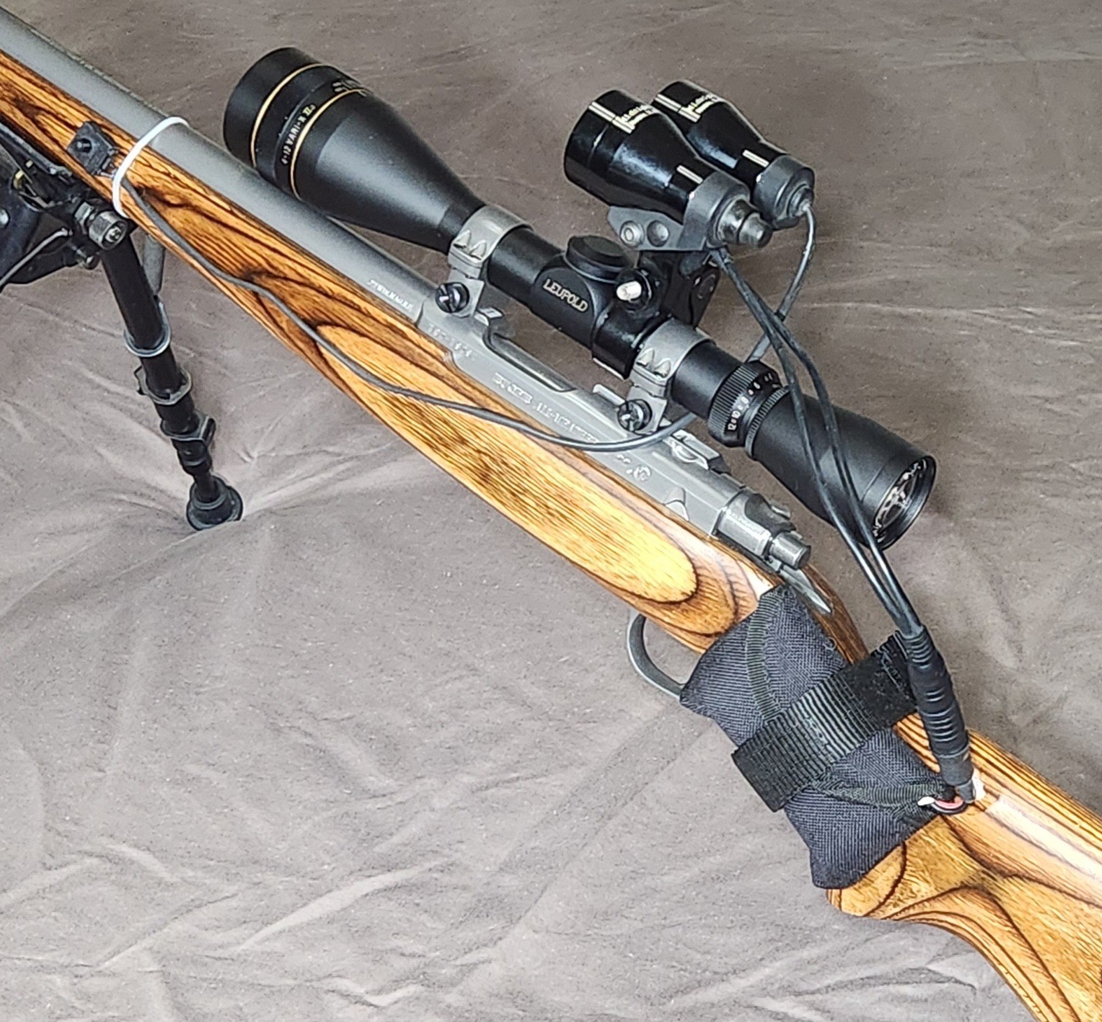 Midnight Lite, Dual Beam, Scope Mounted, Rechargeable Night Hunting Light System