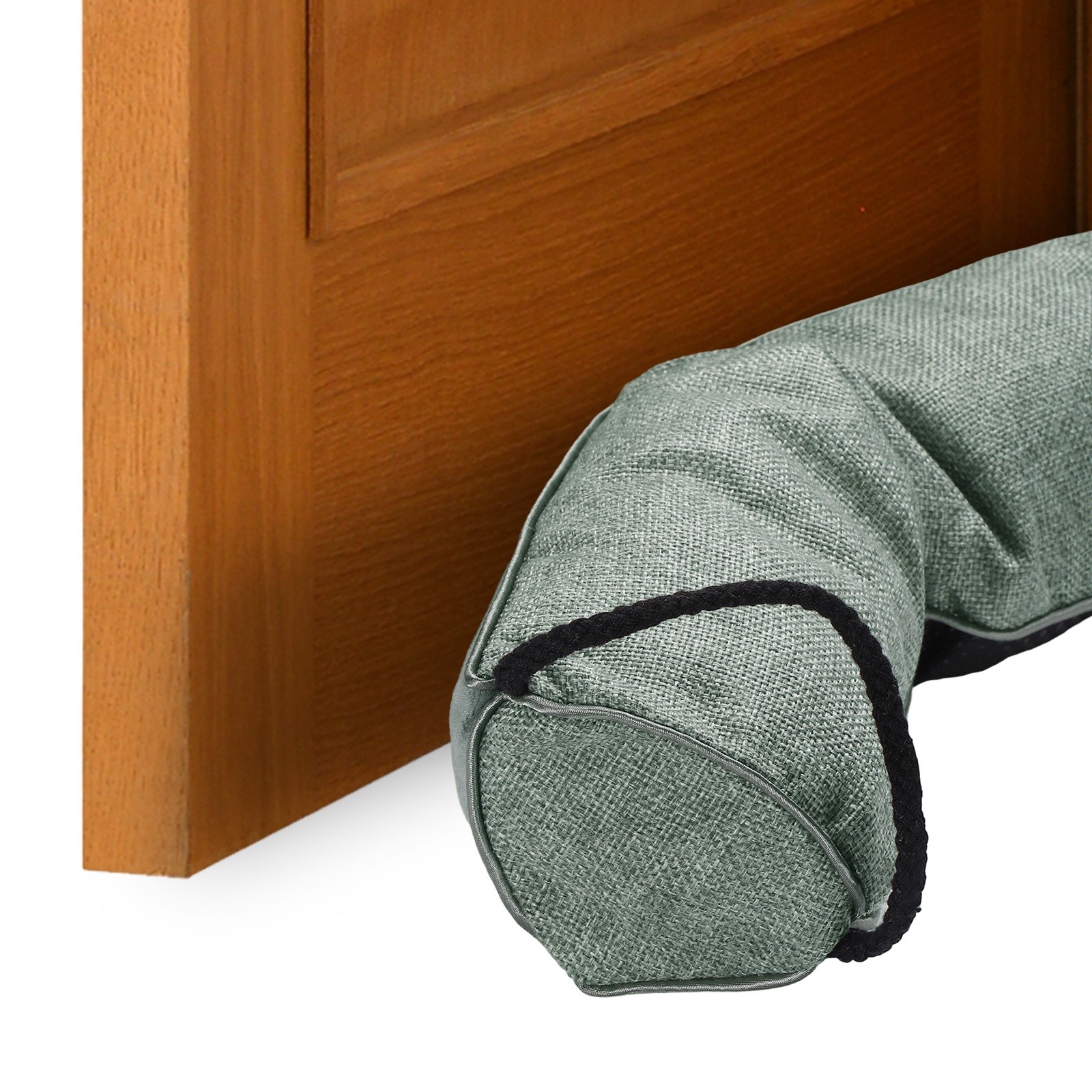 Door Sweep for Bottom of Door 34" x 3" Door Draft Stopper,  Gray Blue