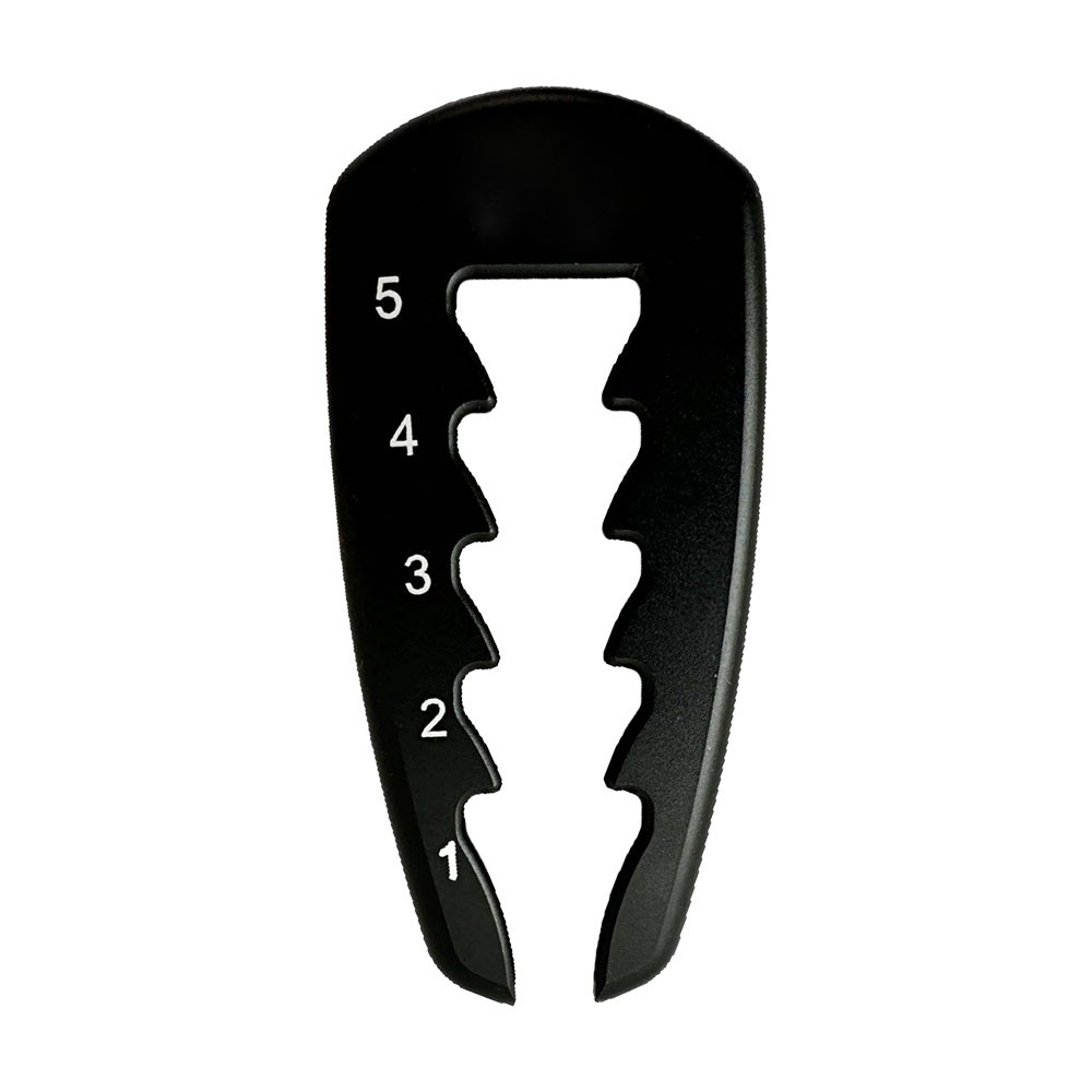 Ball Badge HeightRight Adjustable Golf Tee Height Tool Durable Design CW