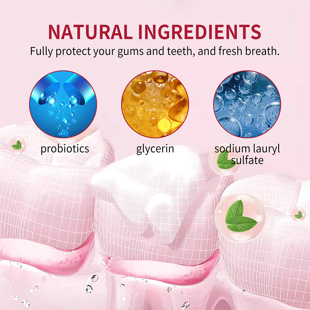 5PACK Toothpaste, Whitening Sp-4 Toothpaste, Sp-4 Probiotic Whitening Toothpaste