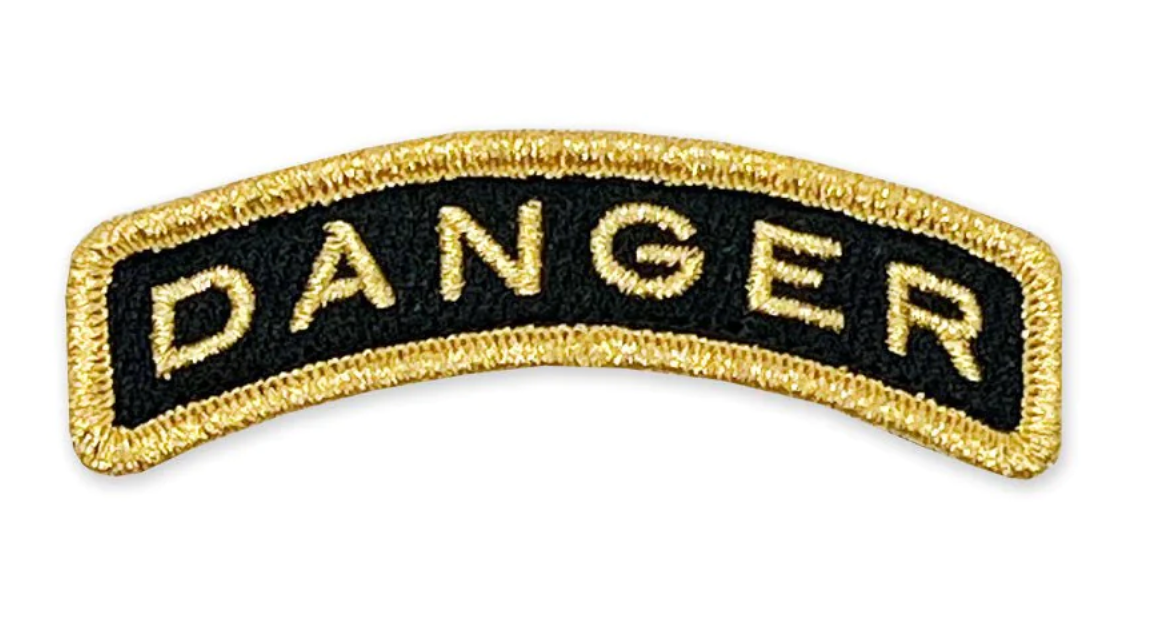 PDW DRB Danger Tab 2023 Morale Patch Prometheus Design Werx Tad