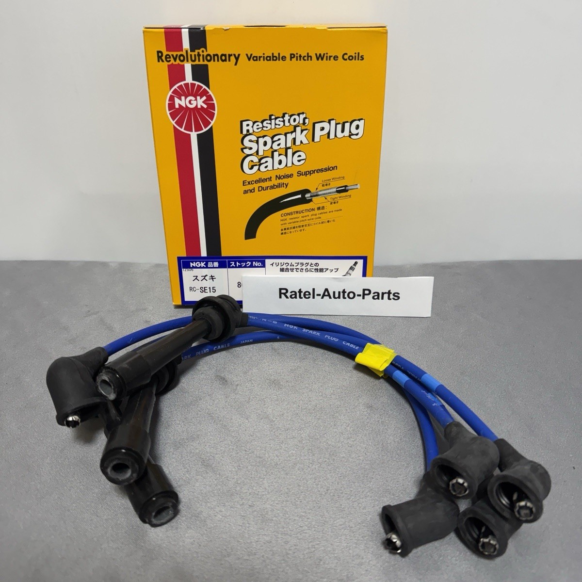 For SUZUKI JIMNY JA22W NGK Spark Plug Cable Ignition Wire K6A ENGINE KEI