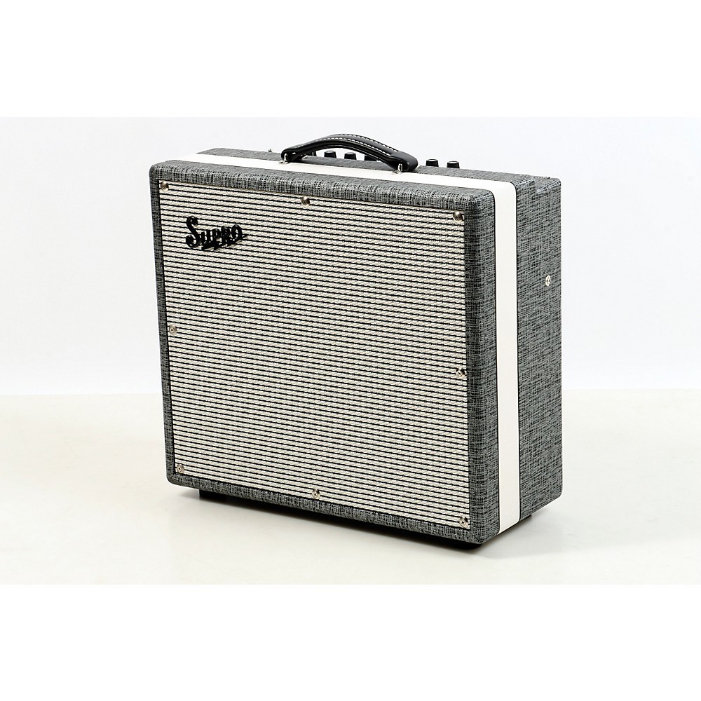 Supro Black Magick Reverb 25W 1x12 Tube Guitar Combo Amp 197881424718 OB