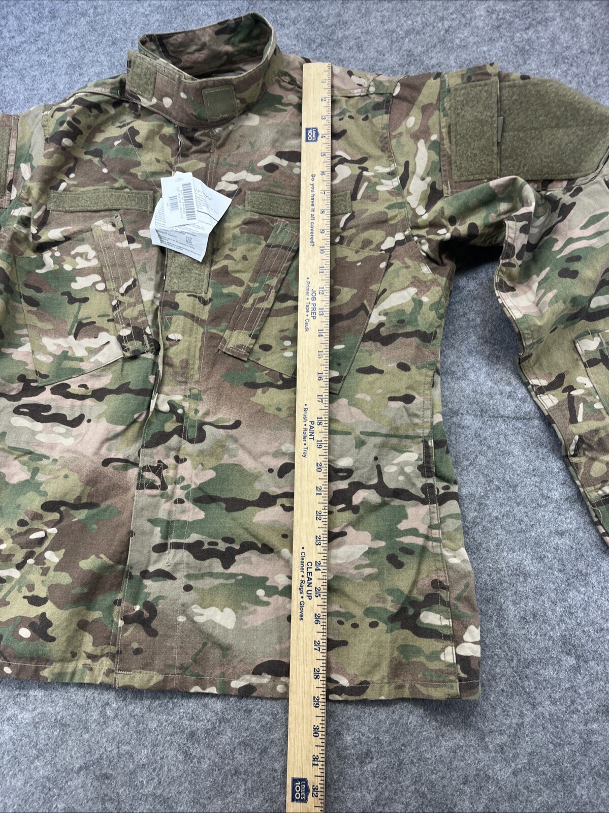 Army Combat Uniform Coat Medium Regular Unisex Flame Resistant Insect Sheild New