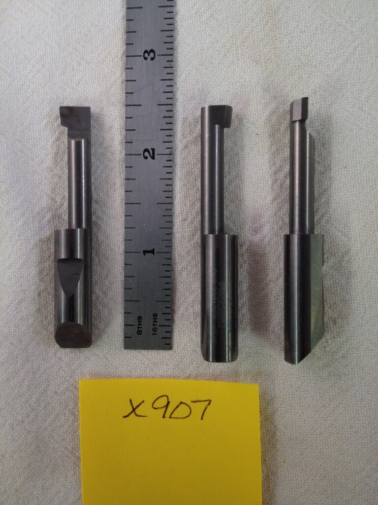 3 USED MICRO-QUIK QBB BORING BARS, QBB-3201250. USA MADE MICRO 100 (X907)