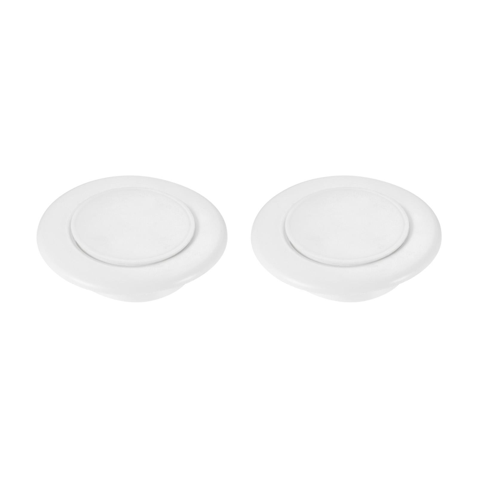 3Pcs 68mm OD Hole Plug PVC Round Tube Locking Cover Pipe Insert End Cap