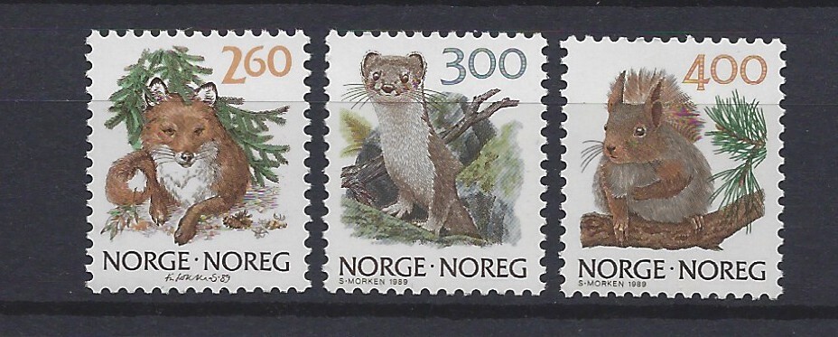 Norway 1989 MNH  animals nk1058