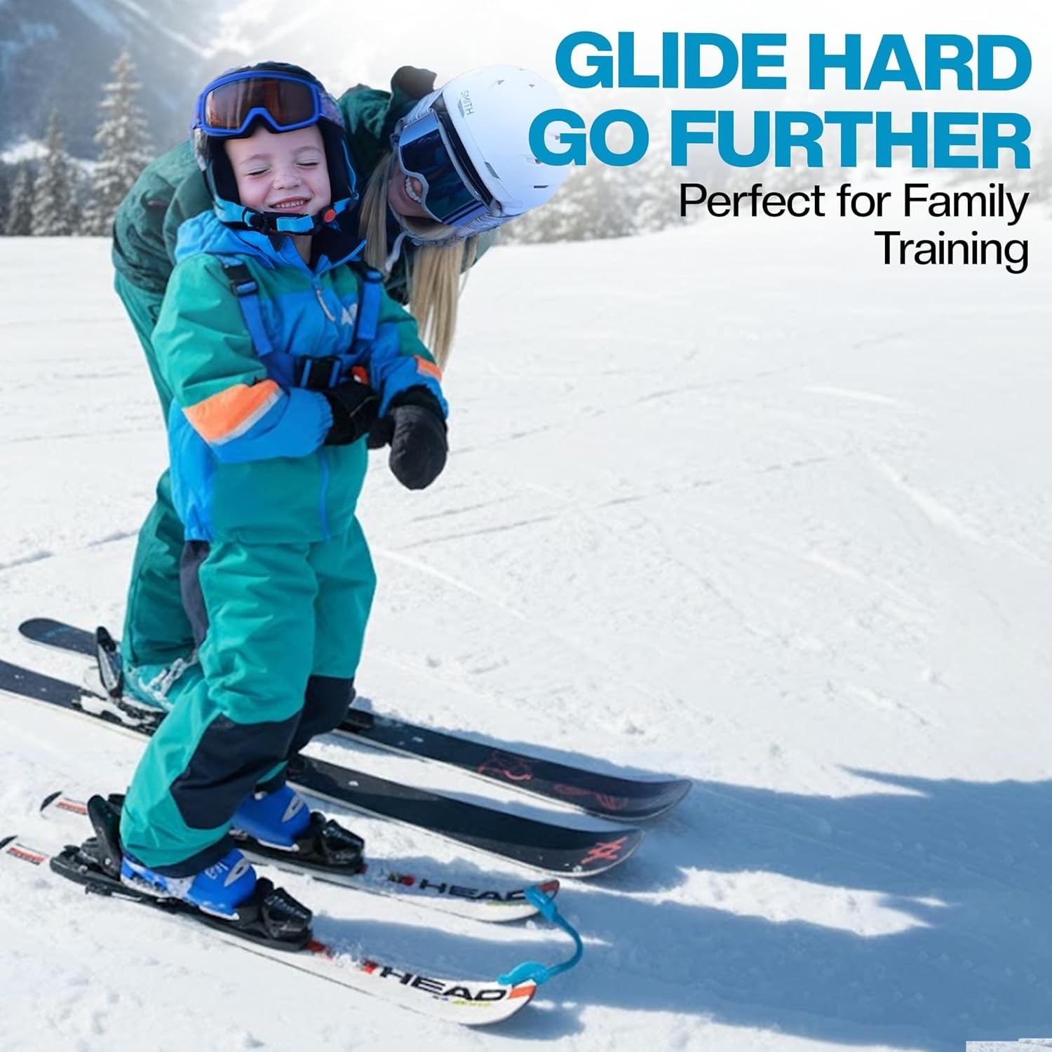 Wedgease Ski Tip Connector Learn to Ski Teaches Speed Control Making a Wedge