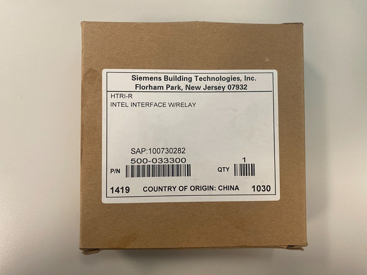 SIEMENS HTRI-R INTEL INTERFACE RELAY MODULE FIRE ALARM LARGE QUANTITY