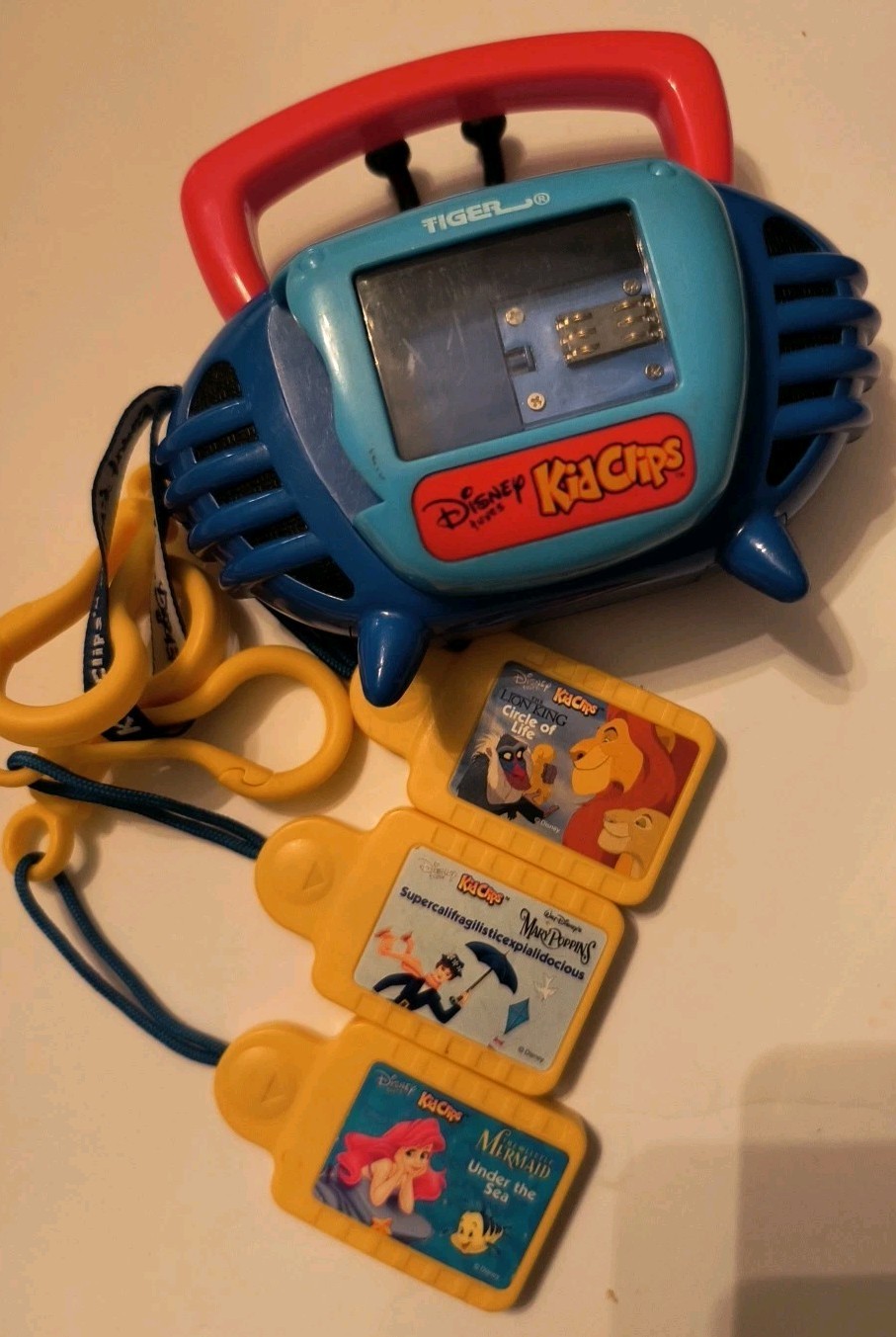 TIGER DISNEY KID CLIPS PLAYER 3 CLIPS LITTLE MERMAID LION KING MARY POPPINS