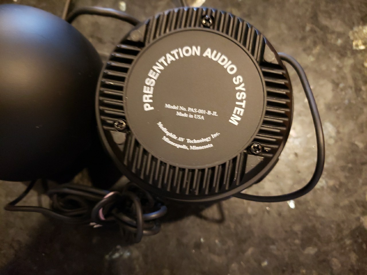 Cetacea Sound Corp. Desktop Speaker presentation audio system FREE SHIP