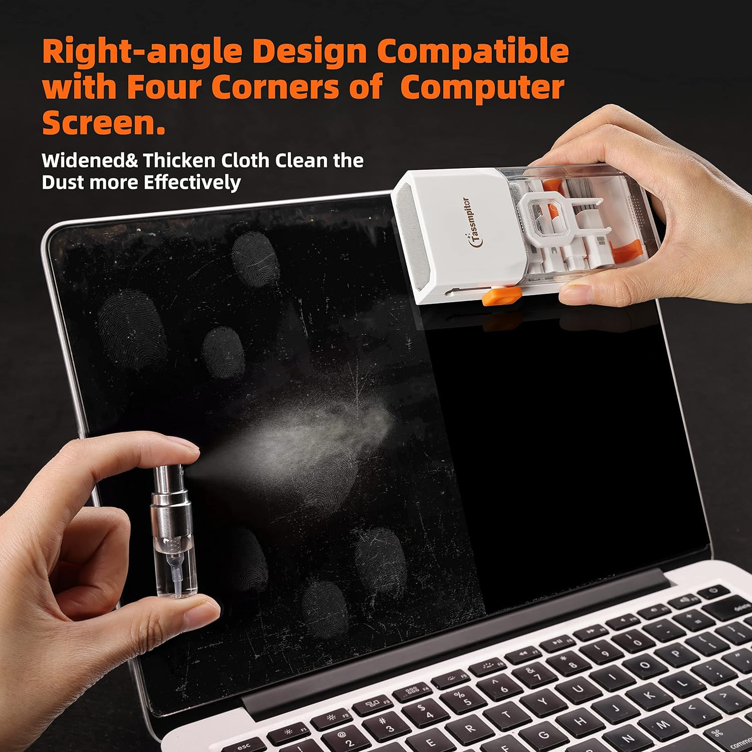 10 in 1 Keyboard and Electronics Cleaning Kit with Brushes Cloths and Tools