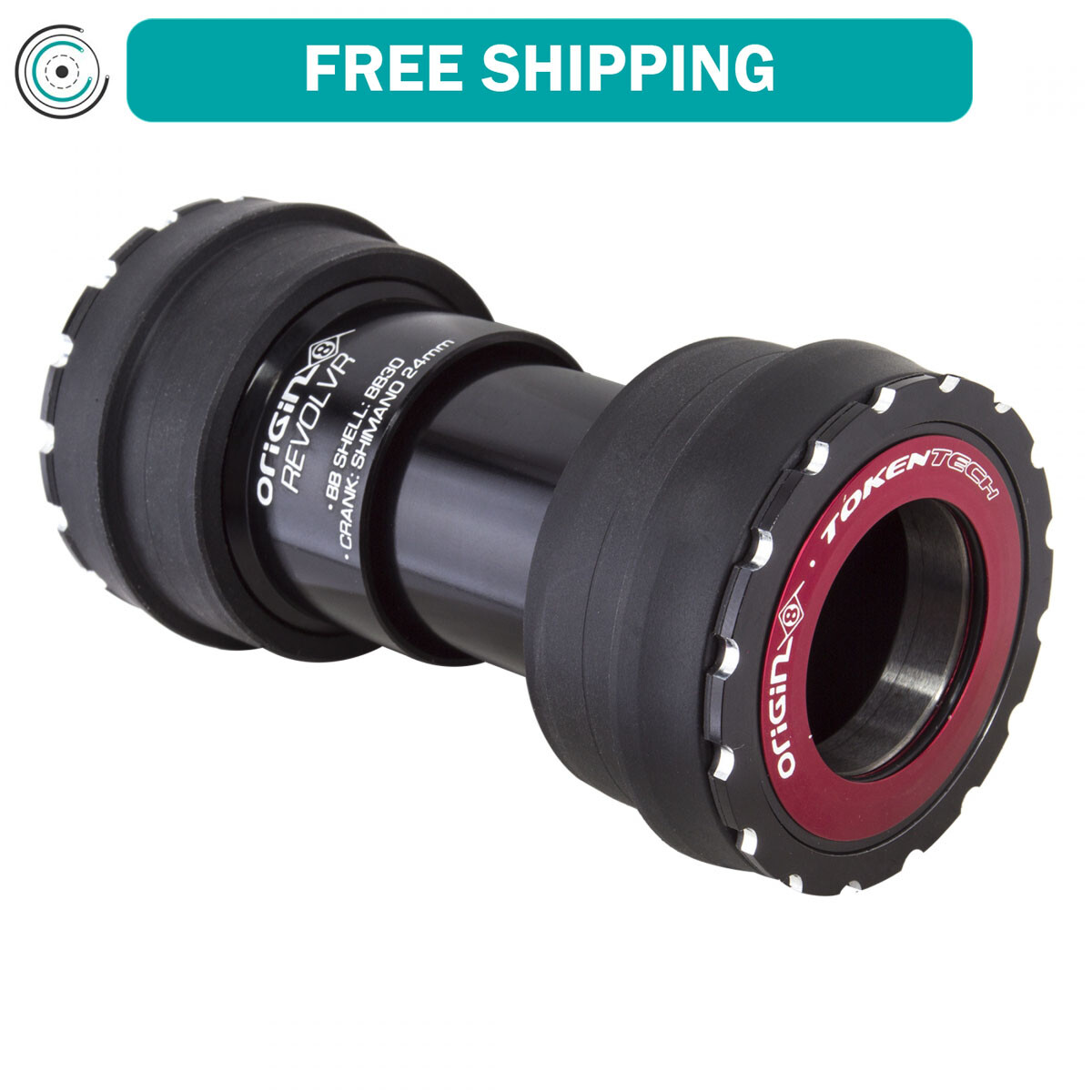 Origin8 Revolvr HTII 24mm Thread-Together BB30 Outboard Bottom Bracket