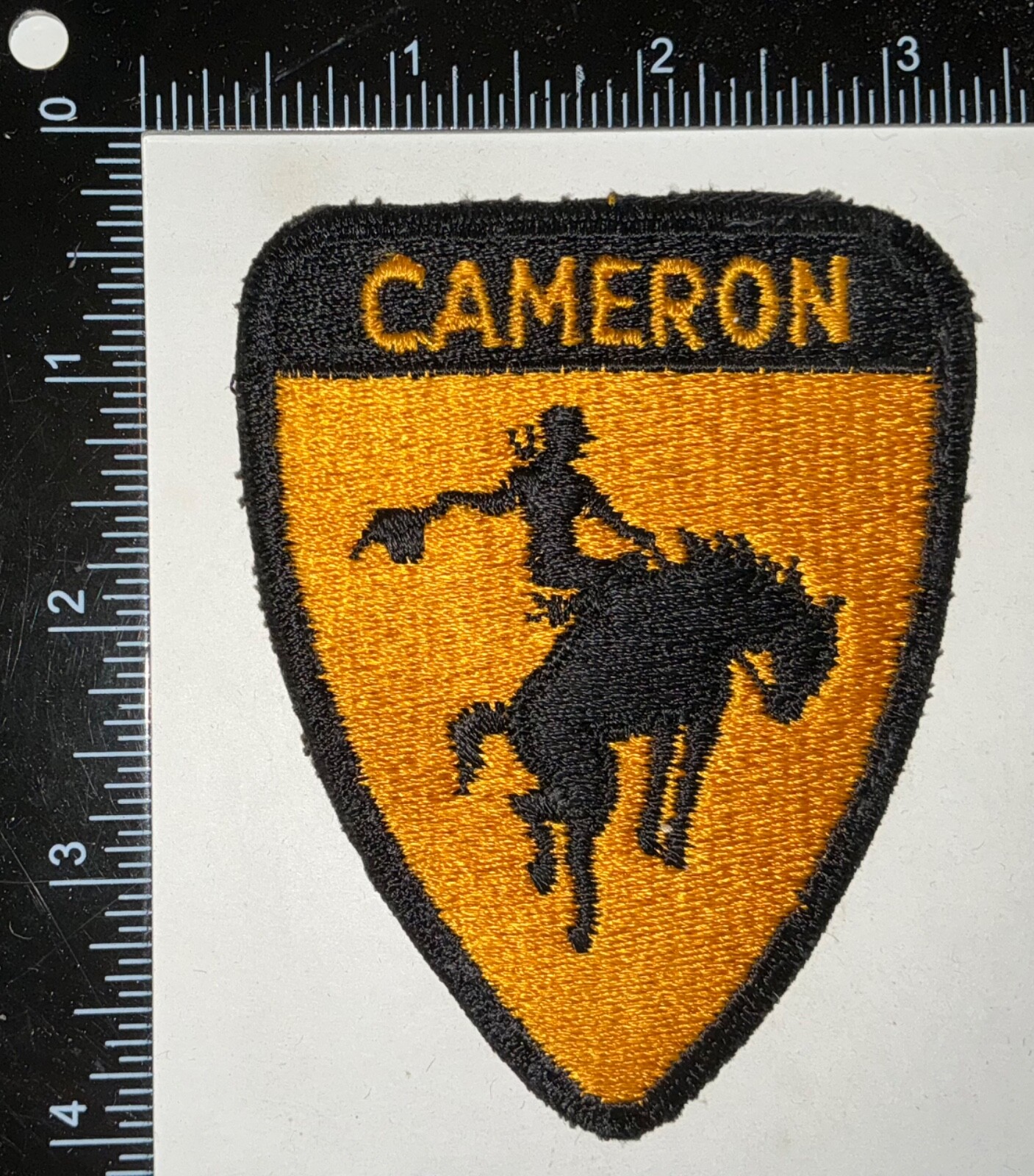 Cameron Stat Agricultural College Army Reserve Officer Training Corps ROTC Patch