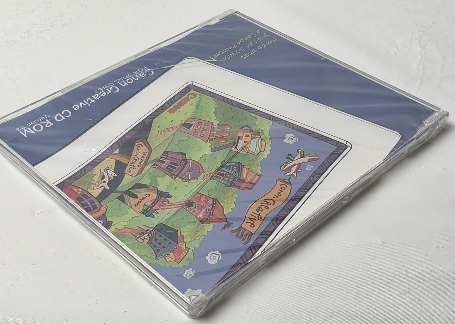 Canon Creative CD-ROM 1995 For Windows Version 1.3 New Sealed