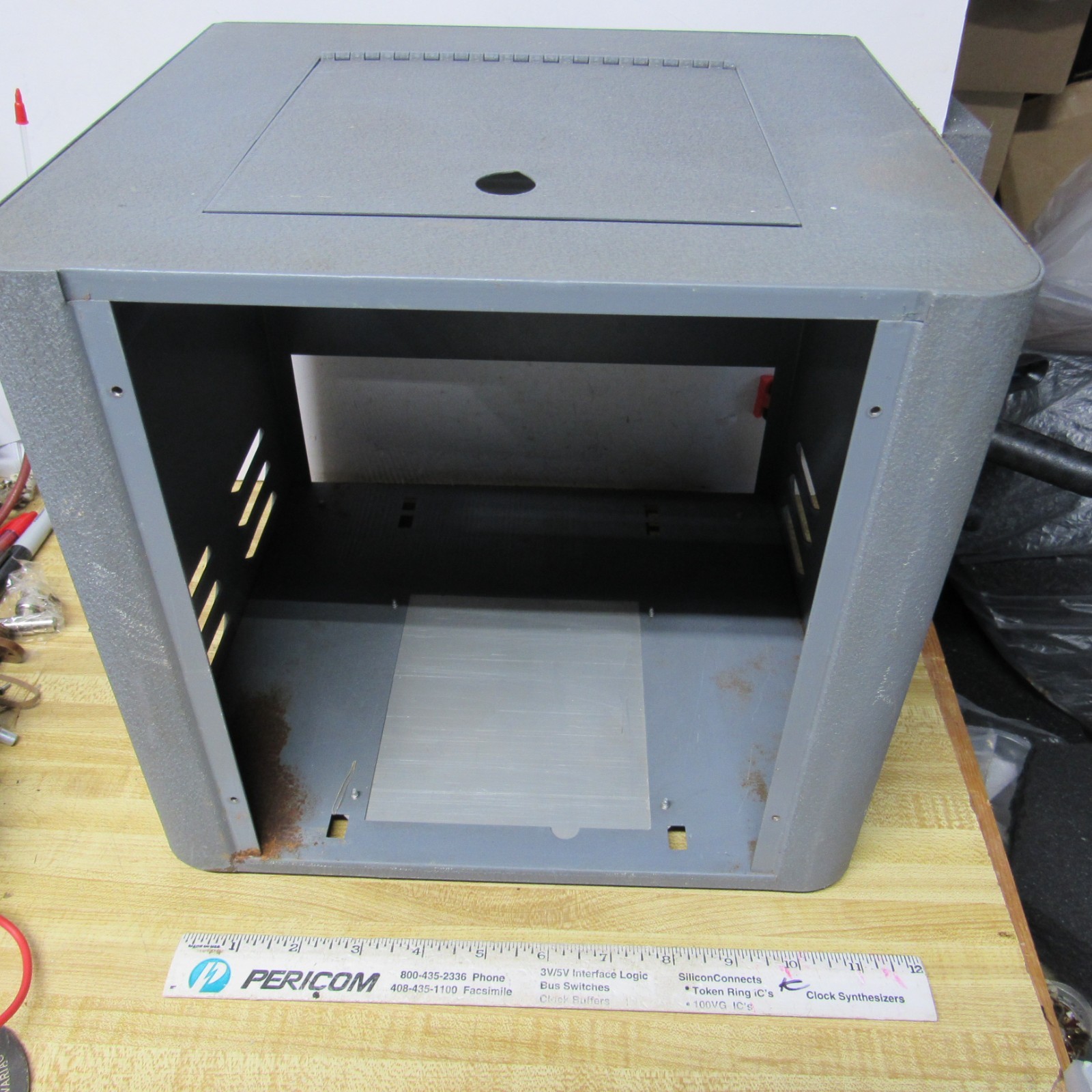 CHASSIS/CABINET Steel 12 Wide  x 11 Deep x 11 High Opening 8.25 x 10 inches