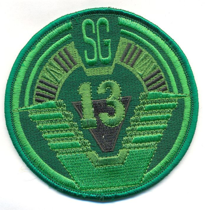 STARGATE SG-13 GREEN COLOR PATCH - SG13gc