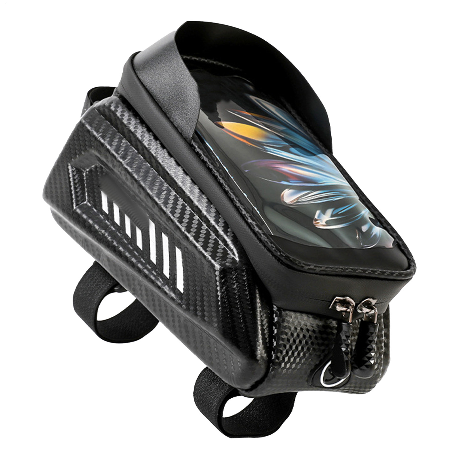 Bicycle Cycling Bike Front Top Tube Frame Bag MTB Waterproof Phone Holder Case