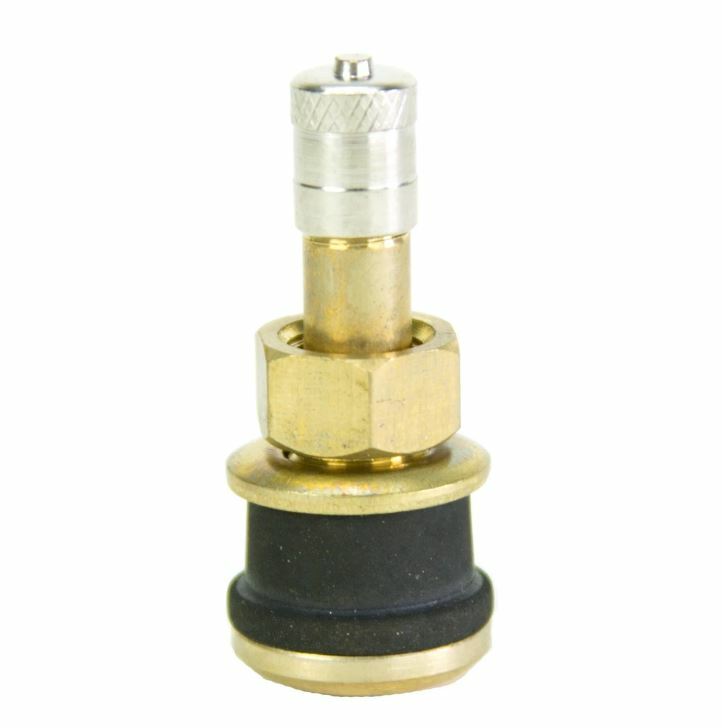 10 PACK ASCOT TR501 1 1/2" BRASS TUBELESS TRUCK VALVE STEM