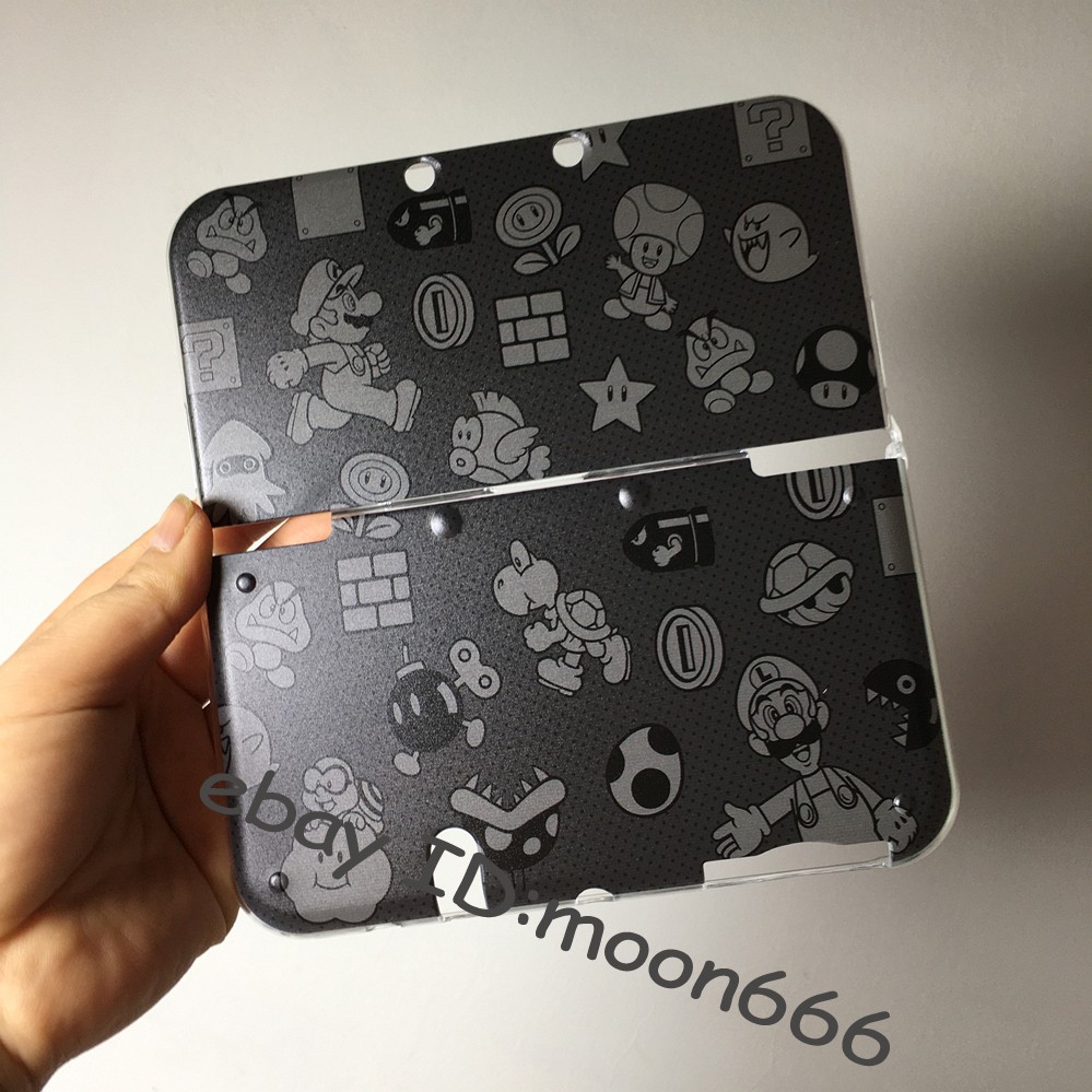 Nintendo New 3DS XL/LL Console Custom Super Mario Retro Pattern Protective Case
