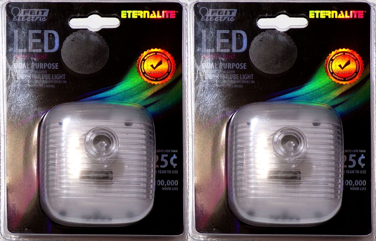 Eternalite Feit Electric Led Night Light Dual Purpose (Set of 2)