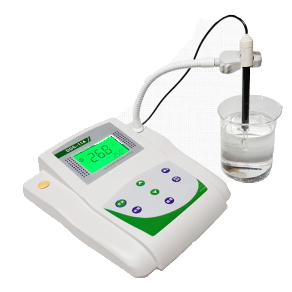 Digital Display Conductivity Meter Laboratory Cond Tester Water Quality Analyzer