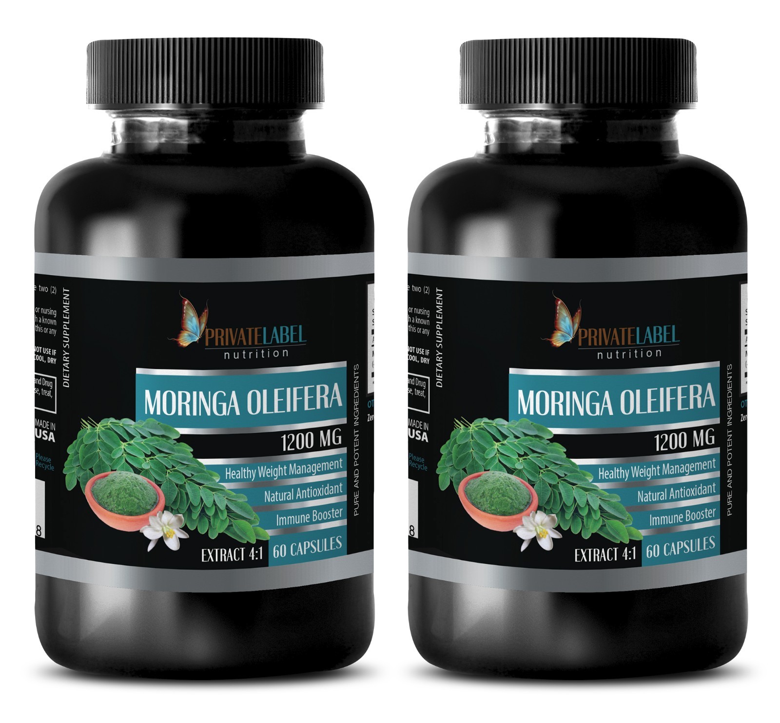 Organic india Moringa - MORINGA OLEIFERA EXTRACT - weight loss - 2 Bottles
