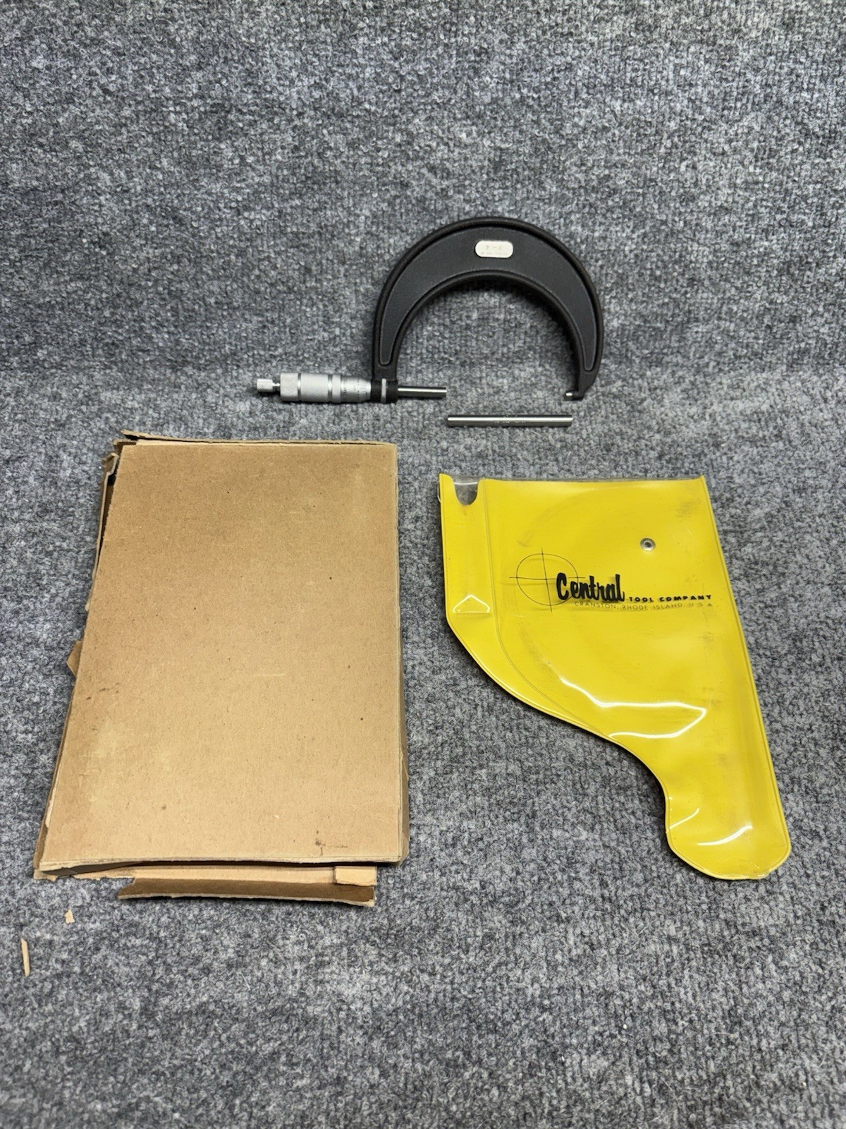 CENTRAL TOOL Micrometer 3-4 IN MEASURING TOOL