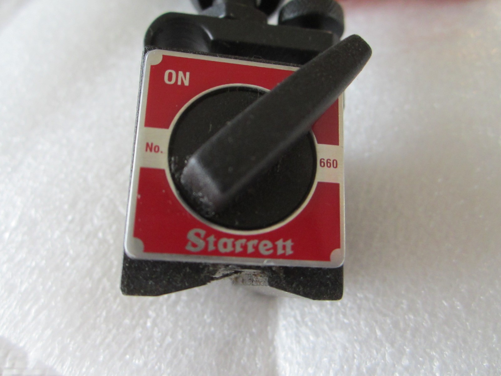 STARRETT 660 MAGNETIC BASE INDICATOR HOLDER POST ASSEMBLY