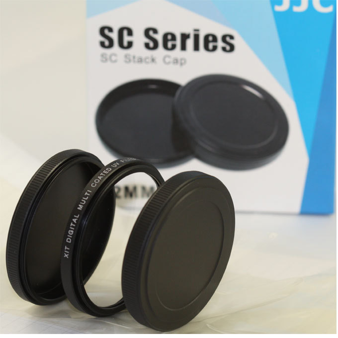JJC SC-49 Filter Stack Cap 49MM protect filters from dust and scratches 49 Sony