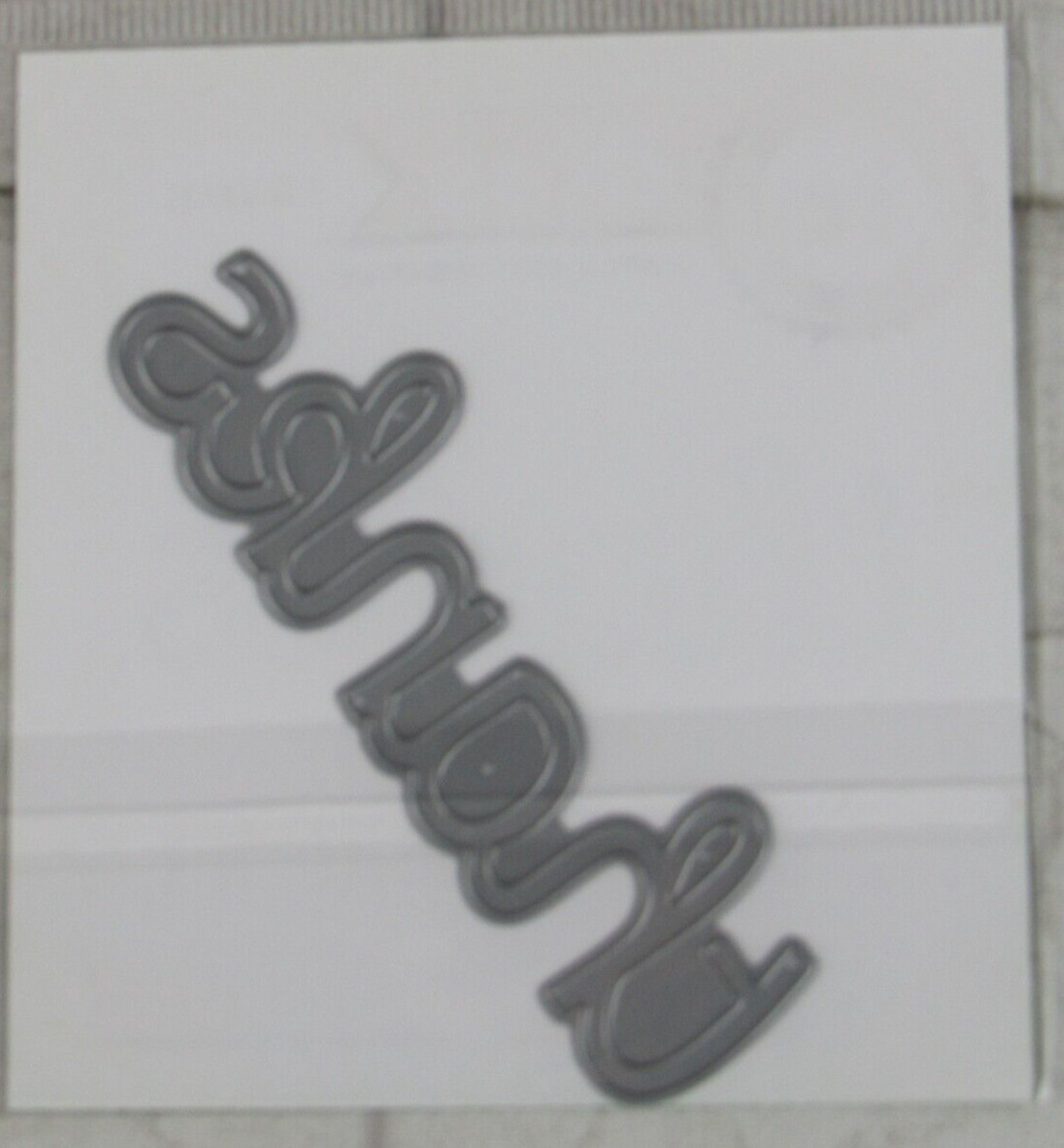 Impression Obsession Thanks Die Cut, DIE375-E