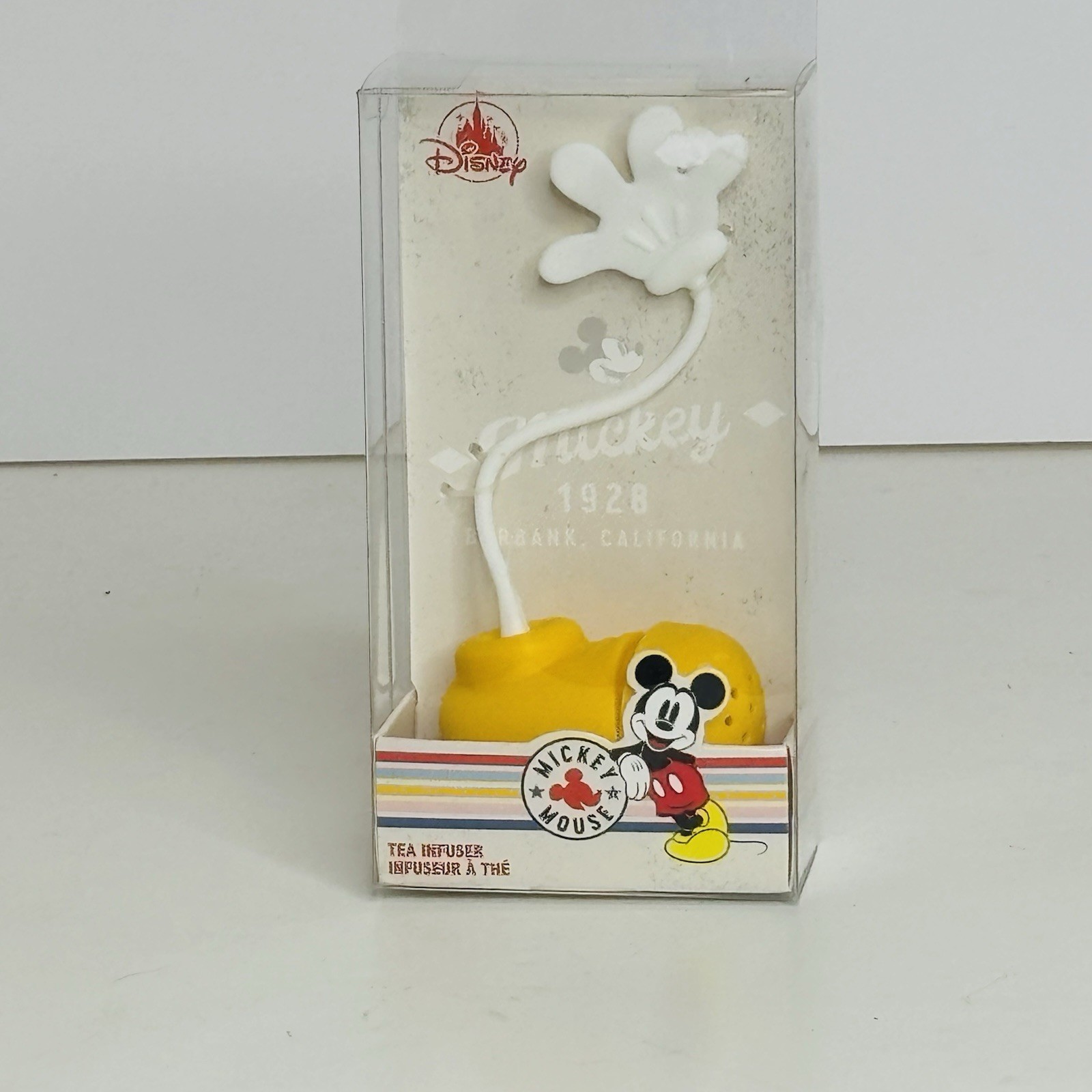 BNIB Disney Store Mickey Mouse Tea Infuser Silicone Tea Infuser