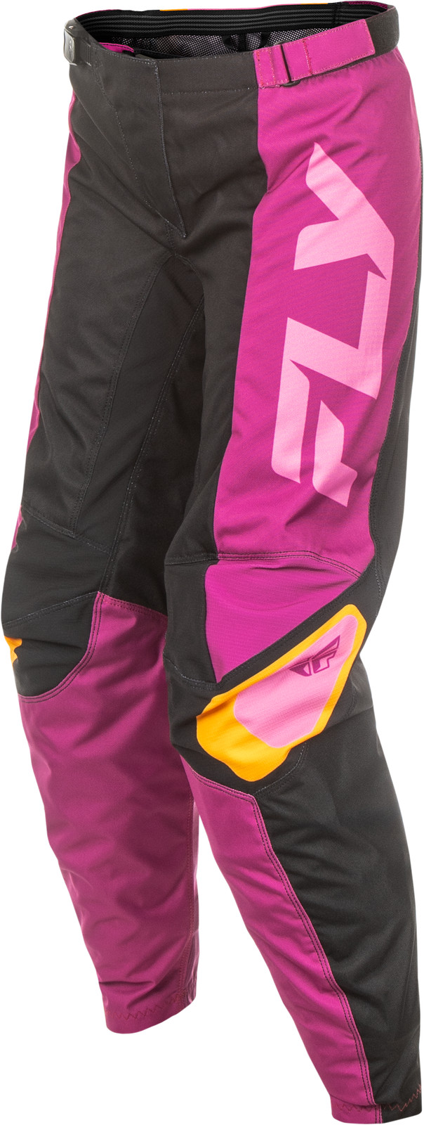 FLY RACING Fits Women's F 16 Pants C378-83207 - Black/Mauve/Yellow