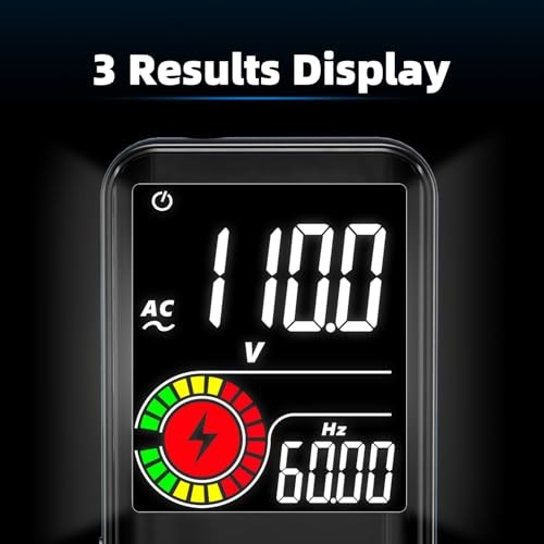 BSIDE Smart Digital Multimeter 9999 Counts Pocket Voltmeter, S11 Rechargeable