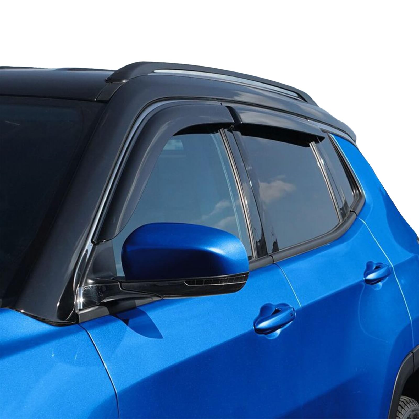 Window Visors Rain Guards for 2017-2025 Jeep Compass,Premium Exterior Rain Guard