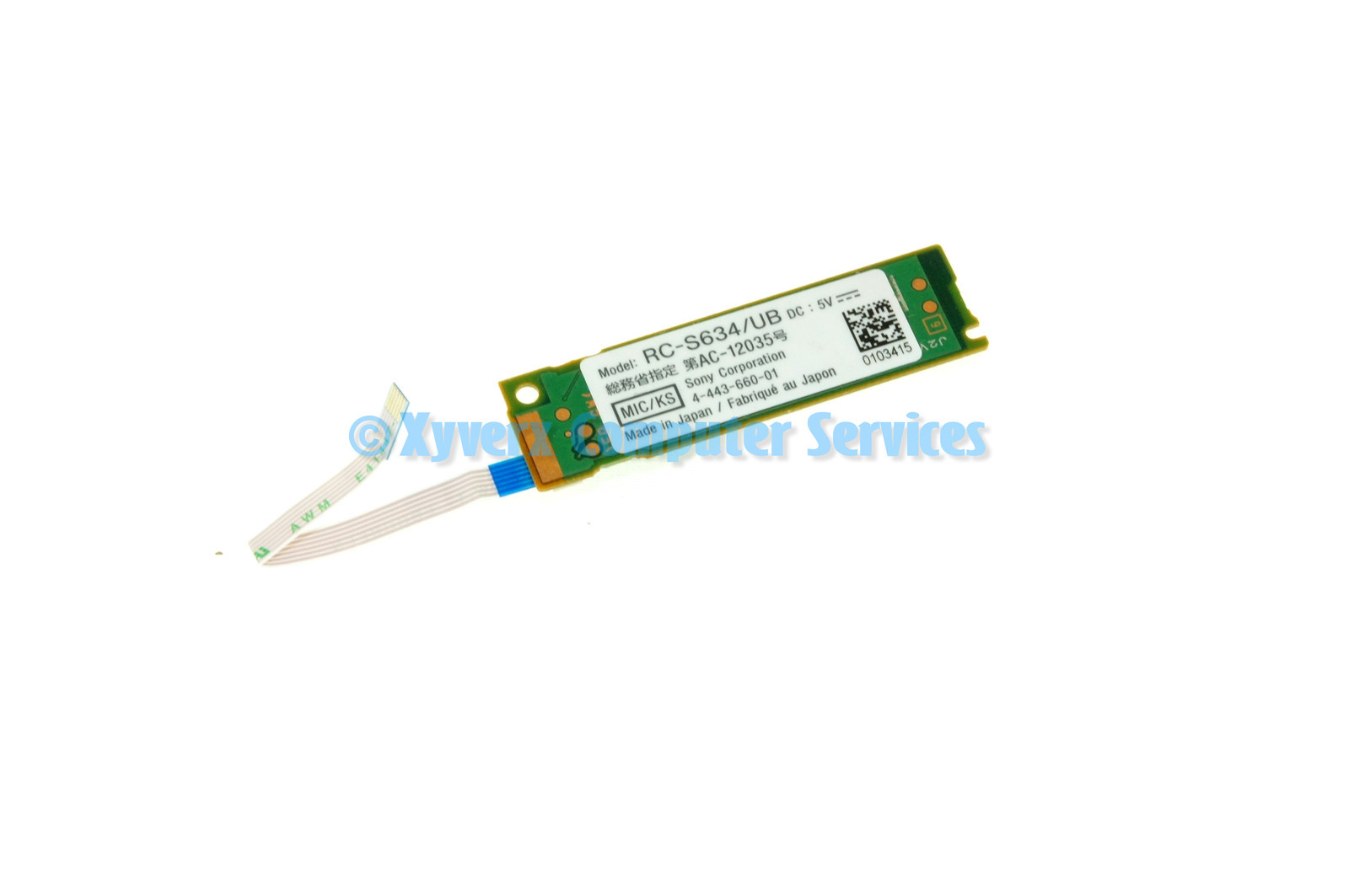 4-443-660-01 RC-S634-UB OEM SONY BLUETOOTH BOARD W/ CABLE SVD112A1WL SVD11225CXB