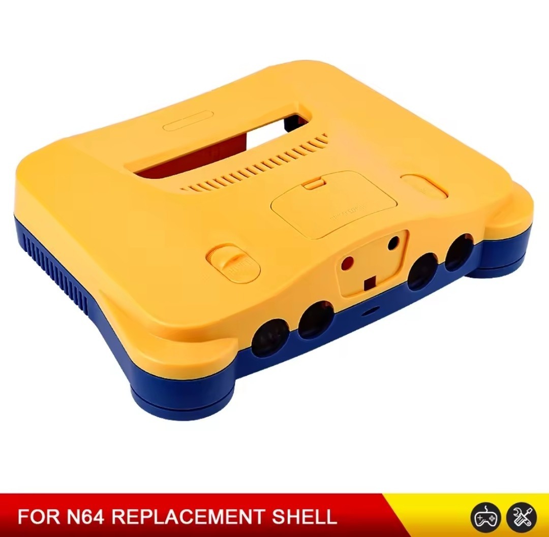 New Limited Edition Ice Blue Replacement Shell for Nintendo 64 (N64)