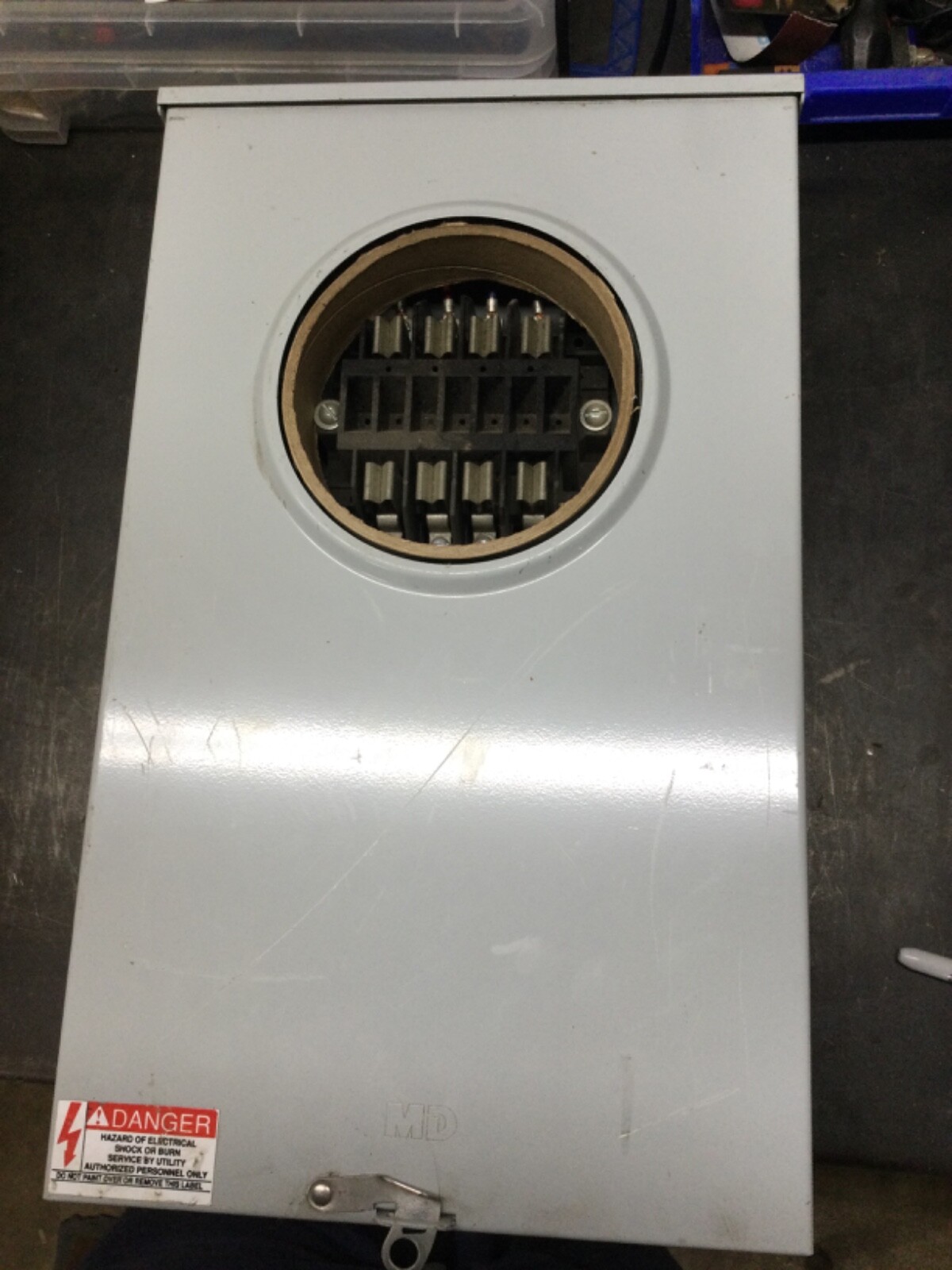 Meter Devices Co. 602-3010A8-589 30A Continuous Duty 600V 3R Meter Socket
