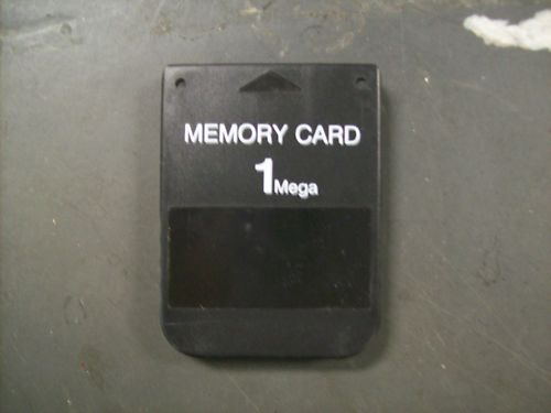 1 Meg MB  Memory card  for Original PS1 PSX Sony PLAYSTATION New ships from USA