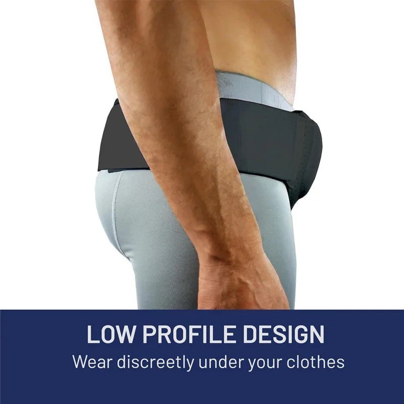 Hernia Support Belt Men Truss For Inguinal With 2 Removable Compression Pads US