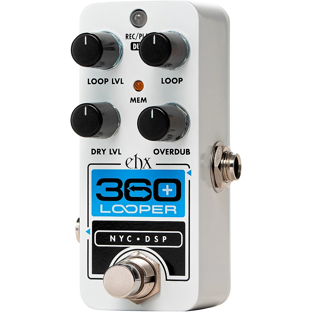 ElectroHarmonix Pico 360+ Looper Pedal White