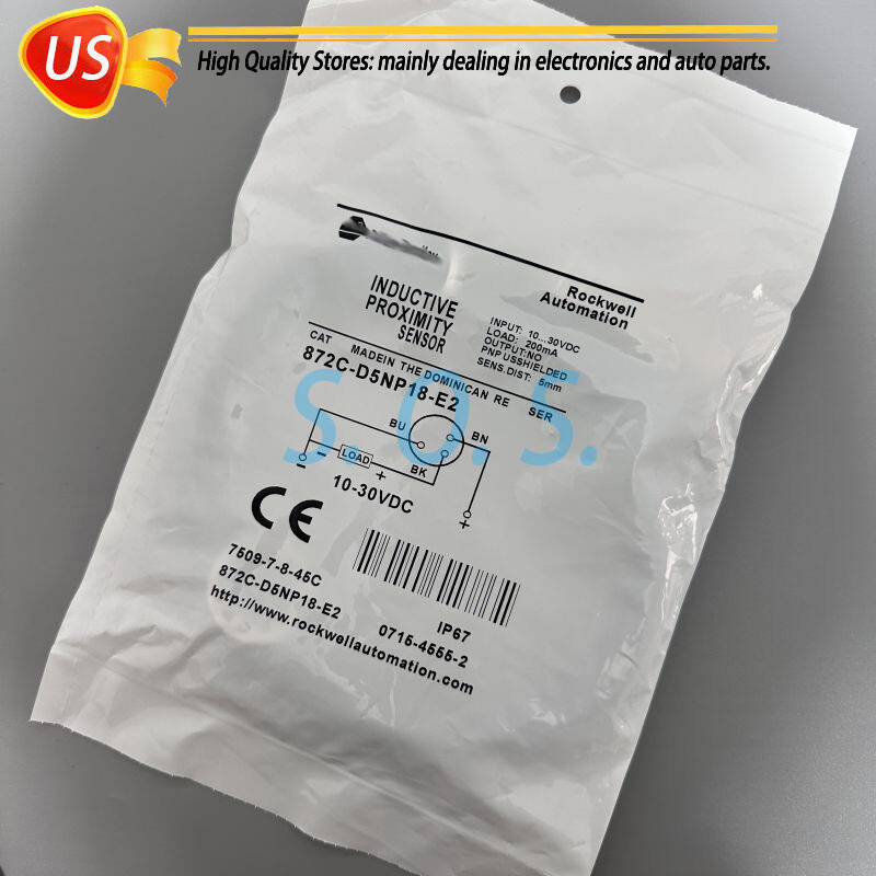 For Allen Bradley 872C-D5NP18-E2 Inductive Proximity Sensor Switch 10-30VDC