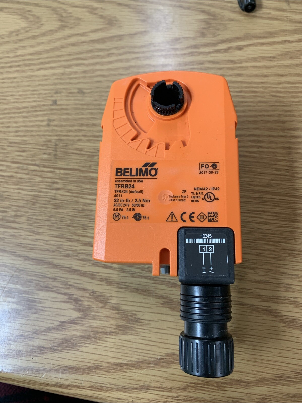 Belimo 1/2" B309B+ TFRB24-SR CV 0.8